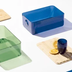 Bistro brødboks 36,5x23,5 cm grønn