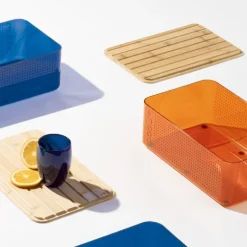 Bistro brødboks 36,5x23,5 cm oransje