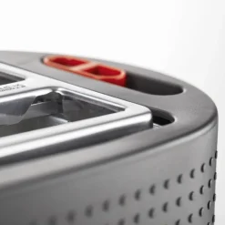 Bistro brødrister 2 skiver svart