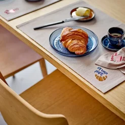 Bistro spisebrikke 33x48 cm 2 stk coffee brown