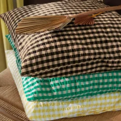 Bæk&Bølge putetrekk 70x50 cm grønn/sand