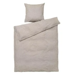 Bæk&Bølge sengetøy 140x220 cm grå/bjørk