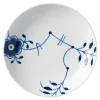 Blå Mega Riflet dyp tallerken 20 cm
