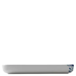 Blå Mega Riflet fat 24 cm