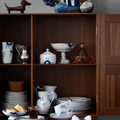 Blå Mega Riflet kanne 0,38L