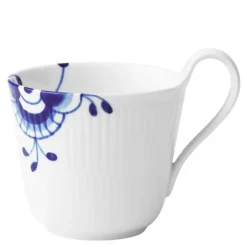 Blå Mega Riflet kopp 33 cl