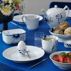 Blå Mega Riflet kopp 33 cl