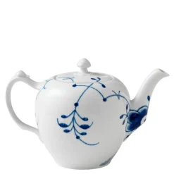 Blå Mega Riflet Riflet tekanne m/lokk 1L