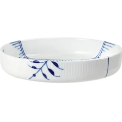 Blå Mega Riflet rund ovnsform 27 cm