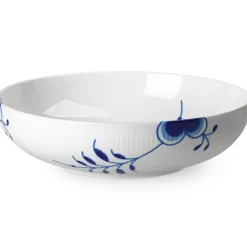 Blå Mega Riflet serveringsskål 240 cl