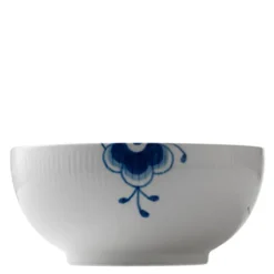 Blå Mega Riflet skål 21 cm