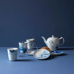 Blå Mega Riflet termokopp 29 cl