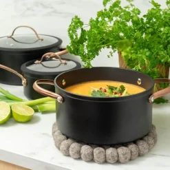 Black copper gryte 3L kfcc keramisk svart/kobber