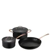 Black Copper grytesett kfcc g7 3 deler svart/kobber