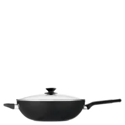 Black Line wok 30 cm svart