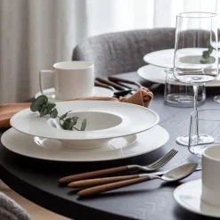 Blanche dyp tallerken 26 cm hvit