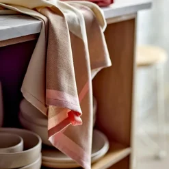 Blocks kjøkkenhåndkle 50x70 cm 2 stk rose