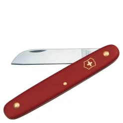 Blomstekniv/bøtekniv 10 cm rød