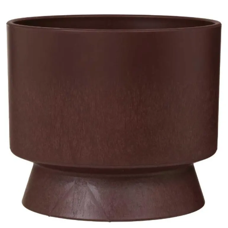 Blomsterpotte Ø19 cm bordeaux