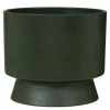 Blomsterpotte Ø19 cm mørk grønn