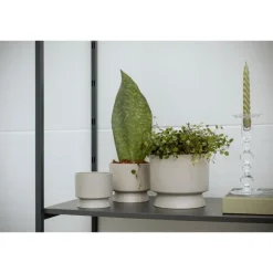 Blomsterpotte Ø19 cm sand