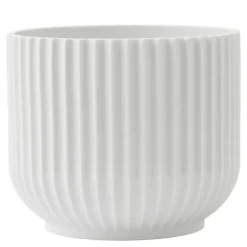 Blomsterpotte hvit 15 cm