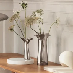 Bloom Botanica vase 22 cm stål