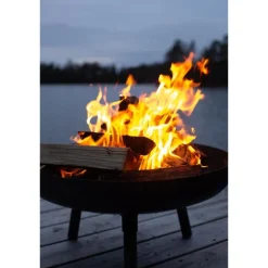 Bålpanne 70 cor-ten m/avtagbare ben