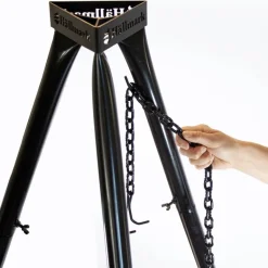 Bålpanne med stativ