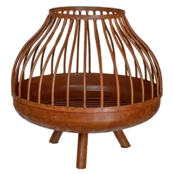 Bålpanne 50x50cm rust