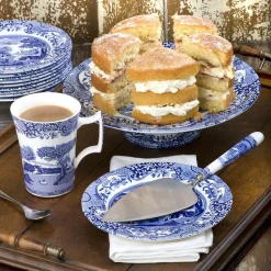 Blue Italian kopp 28 cl blå/hvit