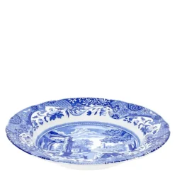 Blue Italian tallerken dyp 23 cm blå/hvit