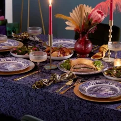 Blue Italian tallerken dyp 23 cm blå/hvit