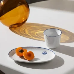 Blueline oval asjett 23,5 cm