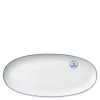 Blueline oval tallerke 37 cm