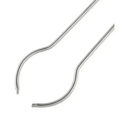 Bålverktøy sett 2 deler rustfritt stål