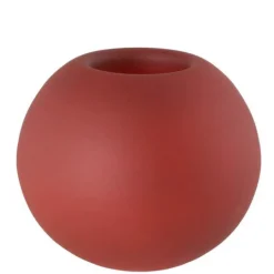 Boblen telykt 10 cm rød matt