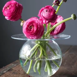 Boblen vase 16 cm klar