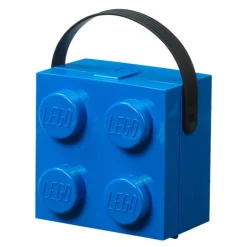 Boks med håndtak blå