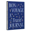 Bon Voyage reisejournal blå