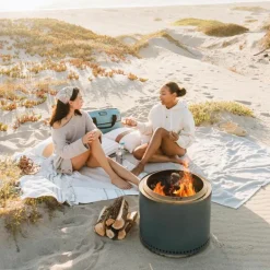 Bonfire + stand 2.0 bålpanne 49,5x44,5 cm water