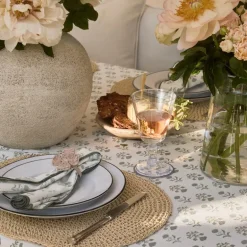 Bordbrikke oval 35x45 cm strå