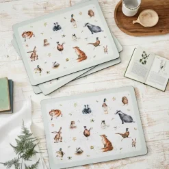 Bordunderlag 40x30 cm 4 stk