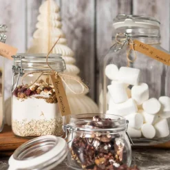 Bormioli glasskrukke 3L klar