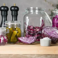 Bormioli glasskrukke 3L klar