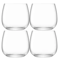 Borough vannglass 37 cl 4 stk klar