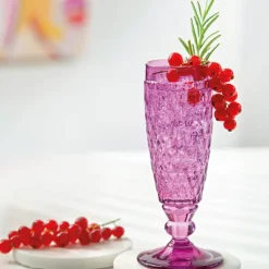 Boston Berry champagneglass 15 cl pink