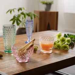 Boston champagneglass 15 cl blå