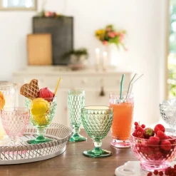 Boston champagneglass 15 cl grønn