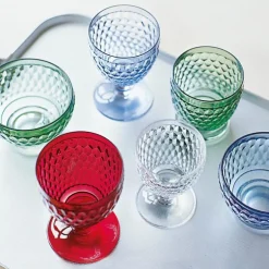 Boston rødvinsglass 31 cl blå